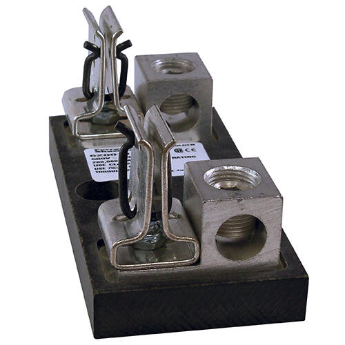 Mersen Class J Fuse Block; 200A; 600VAC/600VDC; 1-Pole; Box Connection; Panel Mount