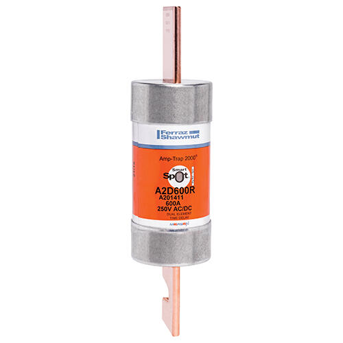 Mersen Amp-Trap 2000 Class RK1 Time Delay Fuse; 600A; 250VAC/250VDC; Indicating