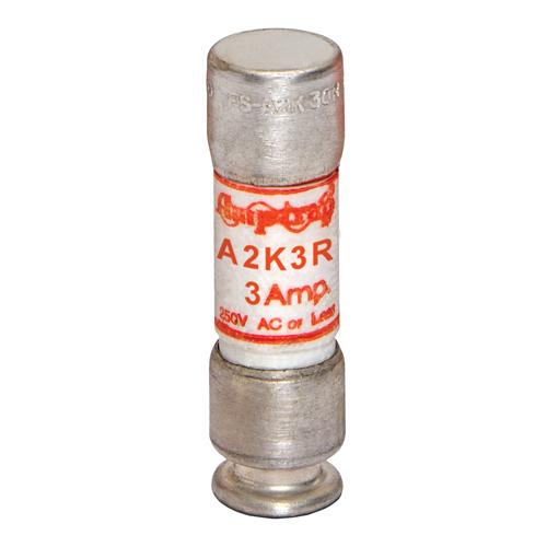 Mersen Class RK1 Fast-Acting Fuse; 3A; 250VAC/250VDC