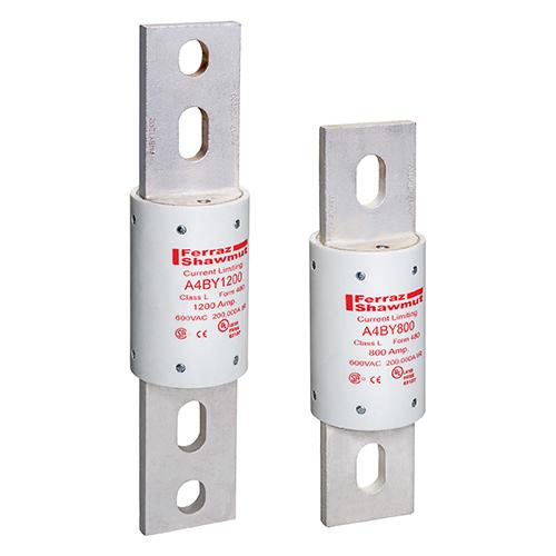 Mersen Class L Time Delay Fuse; 600A; 600VAC/500VDC; Indicating