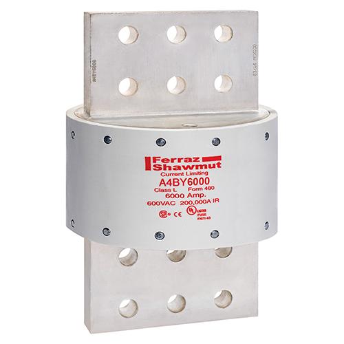Mersen Class L Time Delay Fuse; 6000A; 600VAC/500VDC