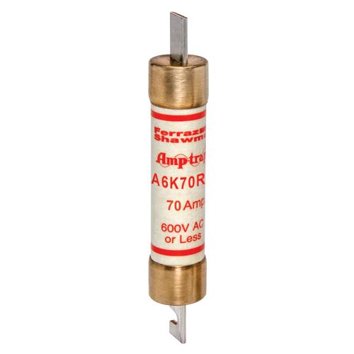 Mersen Class RK1 Fast-Acting Fuse; 70A; 600VAC/300VDC