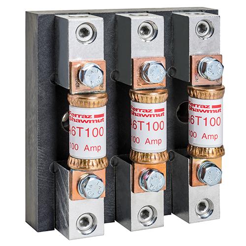 Mersen Class T Fast-Acting Fuse; 100A; 600VAC/300VDC