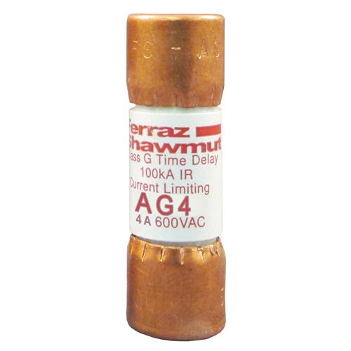 Mersen Amp-Trap Class G Time Delay Fuse; 4A; 600VAC