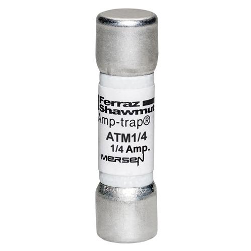 Mersen Amp-Trap Midget Fast-Acting Fuse; 1/4A; 600VAC/600VDC