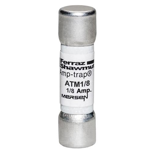 Mersen Amp-Trap Midget Fast-Acting Fuse; 1/8A; 600VAC/600VDC