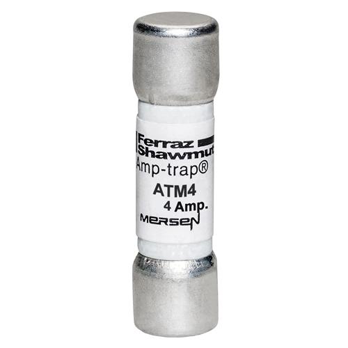 Mersen Amp-Trap Midget Fast-Acting Fuse; 4A; 600VAC/600VDC
