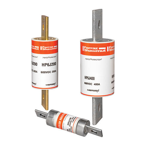 Mersen Solar Fuse; 450A; 600VDC; J Size; Blade - Bolt-On Mount