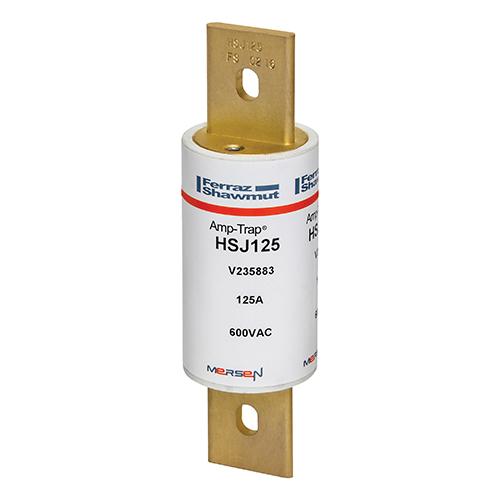 Mersen Class J High Speed Fuse; 125A; 600VAC/500VDC