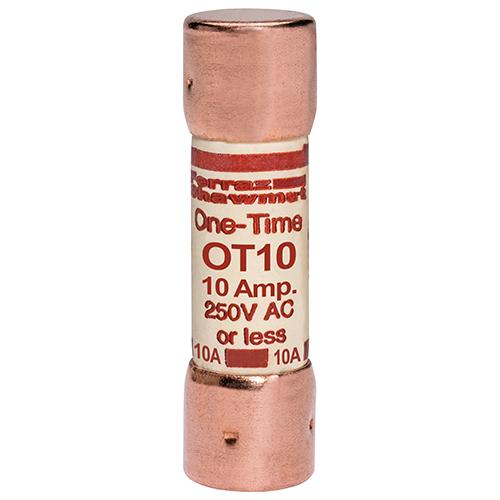 Mersen Class K5 One-Time Fuse; 10A; 250VAC/250VDC