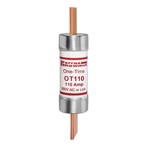Mersen Class K5 One-Time Fuse; 110A; 250VAC/250VDC
