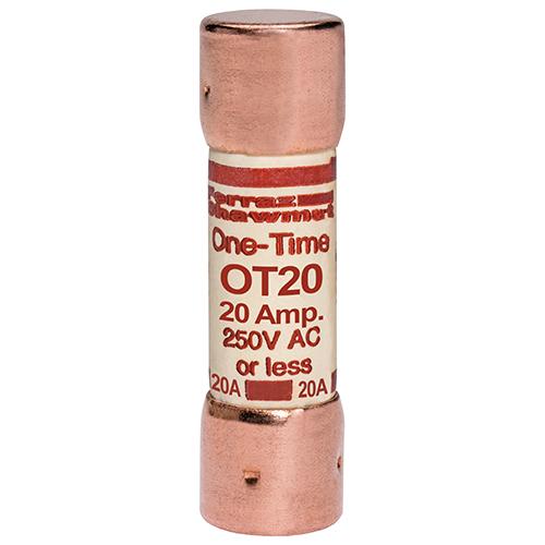Mersen Class K5 One-Time Fuse; 20A; 250VAC/250VDC