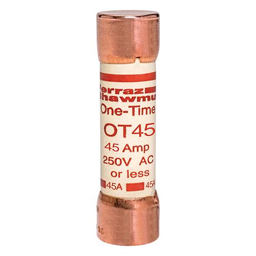 Mersen Class K5 One-Time Fuse; 45A; 250VAC/250VDC
