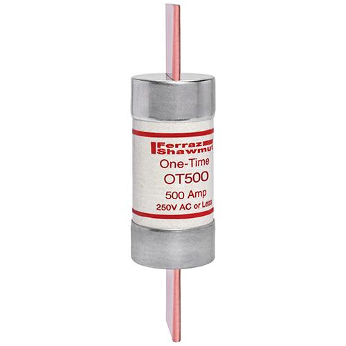 Mersen Class K5 One-Time Fuse; 500A; 250VAC/250VDC