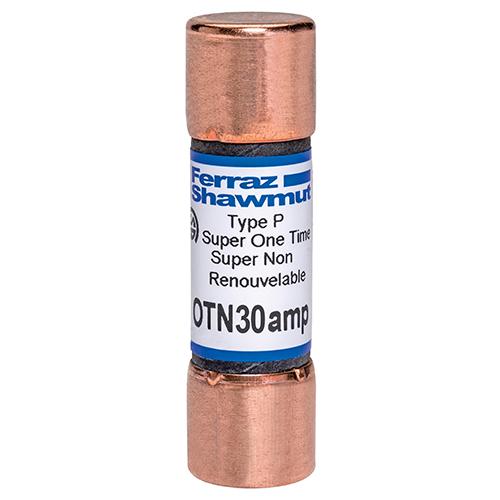 Mersen Class K5 One-Time Fuse; 30A; 250VAC