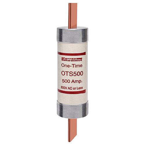 Mersen Class K5 One-Time Fuse; 500A; 600VAC/300VDC