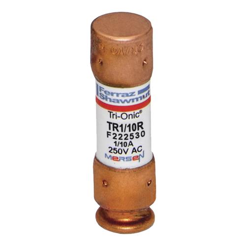 Mersen Tri-Onic Class RK5 Time Delay Fuse; 1/10A; 250VAC/250VDC