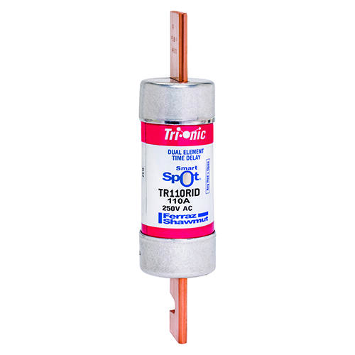 Mersen Tri-Onic Class RK5 Time Delay Fuse; 110A; 250VAC/250VDC; Indicating
