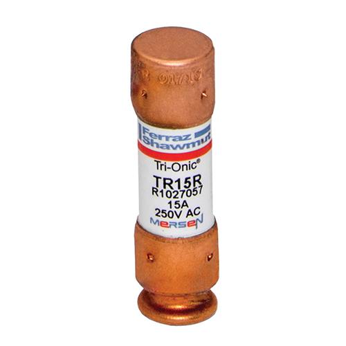 Mersen Tri-Onic Class RK5 Time Delay Fuse; 15A; 250VAC/160VDC