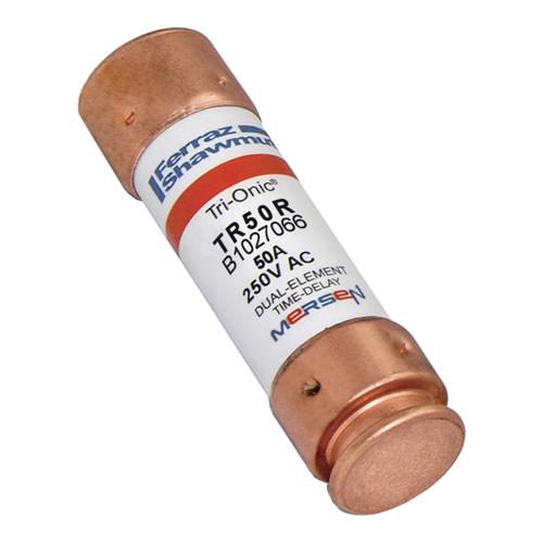 Mersen Tri-Onic Class RK5 Time Delay Fuse; 50A; 250VAC/250VDC