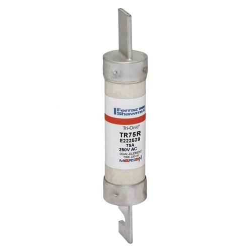 Mersen Tri-Onic Class RK5 Time Delay Fuse; 75A; 250VAC/250VDC