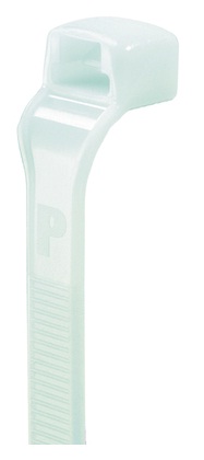 Panduit Contour-Ty Parallel Entry Cable Tie; Natural; Nylon 6.6 - Heat Stabilized; Standard; 7.6" Length; 2" Bundle Diameter; 1000 ct.