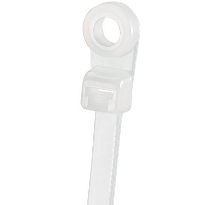 Panduit Pan-Ty Clamp Cable Tie; Natural; Nylon 6.6; Standard; 15" Length; 4" Bundle Diameter; 100 ct.