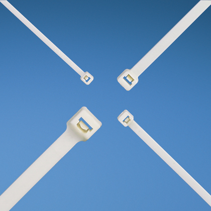 Panduit Pan-Ty Cable Tie; Ivory; Nylon 6.6 - Flame Retardant; Intermediate; 5.6" Length; 1.38" Bundle Diameter; 1000 ct.