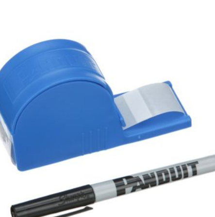 Panduit Self-Lam dispenser w/pen; Vinyl;