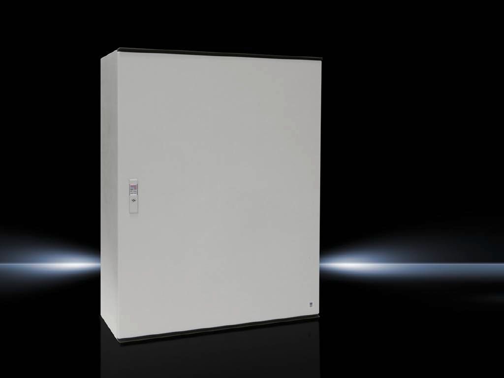 Rittal Wallmount Enclosure; 39" x 32" x 12"; Fiberglass; Solid Cover; Hinge Connection; NEMA 4X