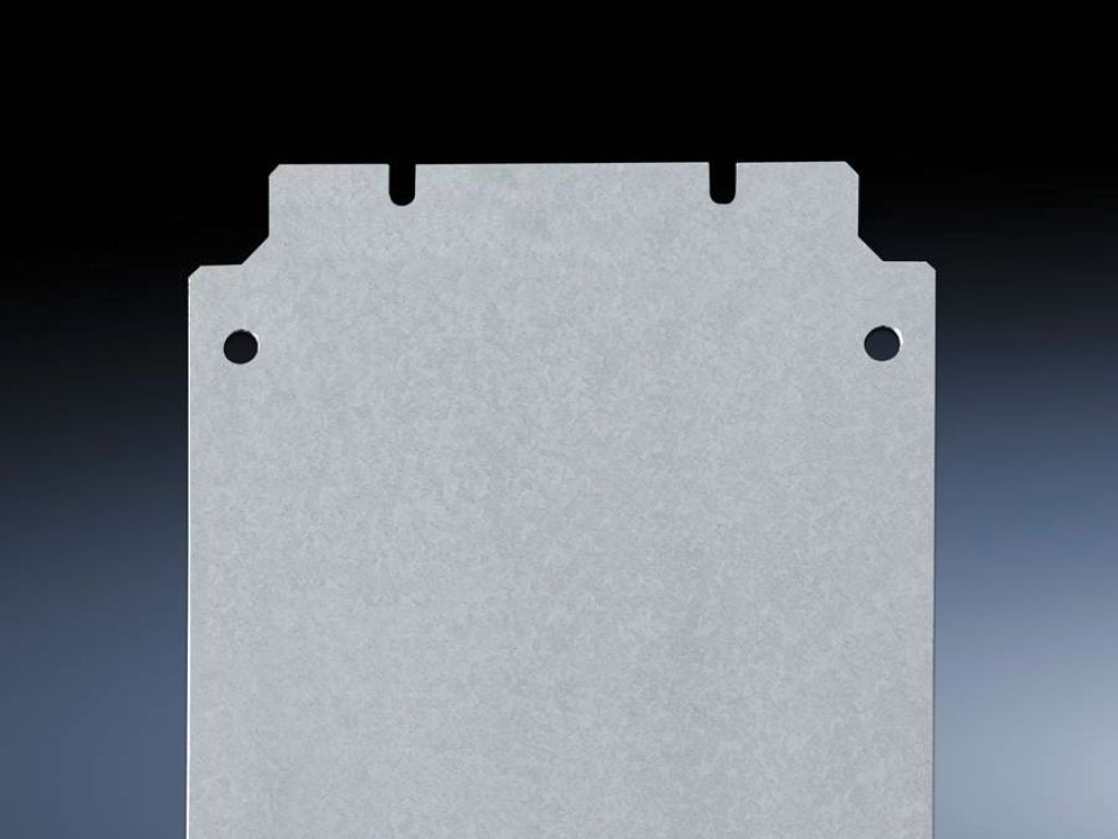 Rittal Mounting Panel; zinc-plated steel