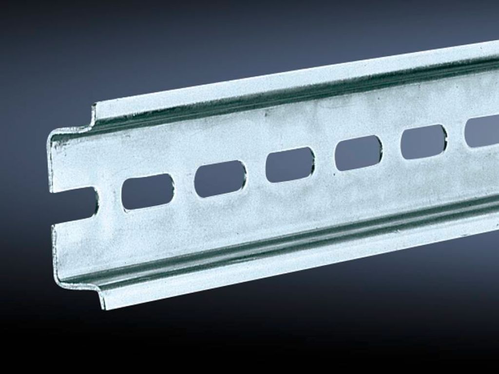 Rittal Support Rail; TS 35/15; 23" length