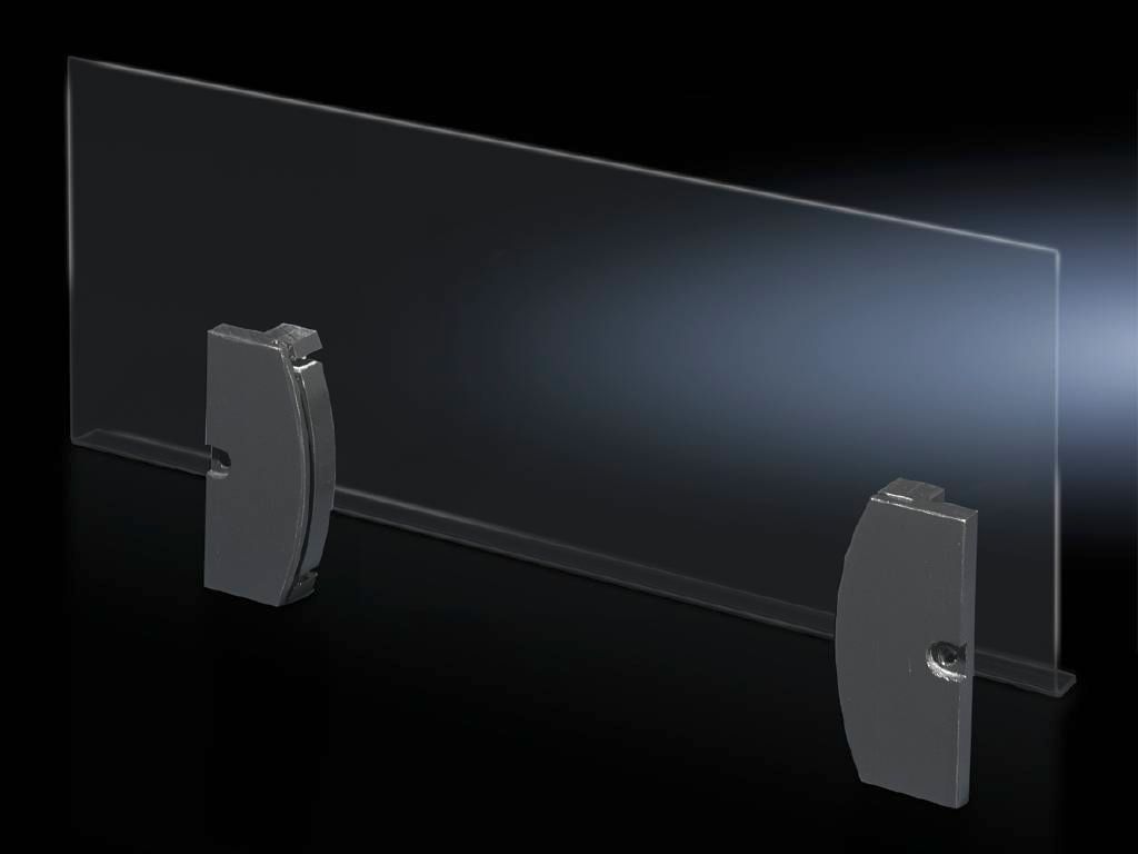 Rittal Plastic Wiring Plan Pocket; w/ acrylic glazed pane; 615mm width