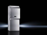 Rittal Enclosure A/C Unit; 4265 BTU; 230VAC 1-Phase 50/60Hz; 1020mm x 405mm x 358mm; Wall Mount; NEMA 4X; Stainless Steel