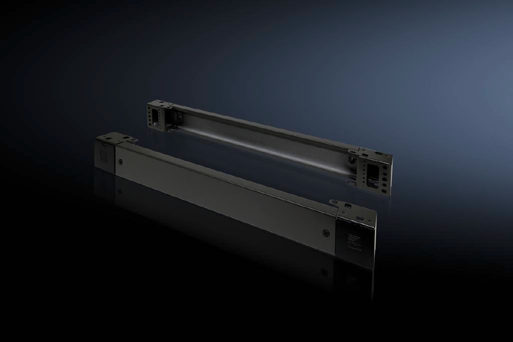 Rittal Base/Plinth Component; front/rear; 4" high; for 32" wide enclosures; solid