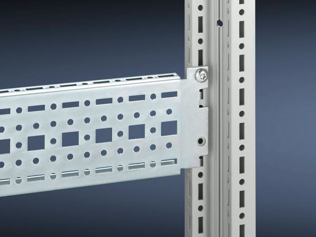 Rittal TS System Rail; 17x73mm chassis; 9" length