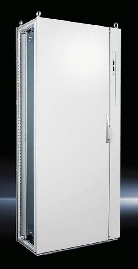 Rittal Freestanding Disconnect Enclosure; 79" x 32" x 32"; Carbon Steel; Solid Door; Hinge Connection; NEMA 12