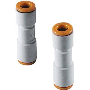 SMC Pneumatics Check Valve; Straight; 5/16" Tube OD; -100kPa to &plus;1MPa; PBT Body