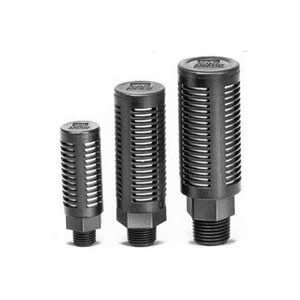SMC Pneumatics Silencer, high noise reduction, 1/2 R/Rc port