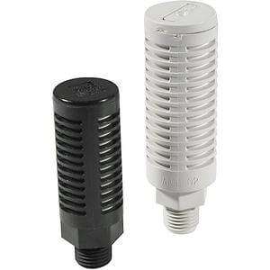 SMC Pneumatics Silencer, metal body, 1 R/Rc port