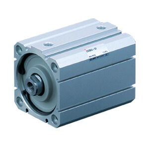 SMC Pneumatics Compact ISO Cylinder w/Magnet; Double Acting Single Rod; 50mm Bore; 6mm Stroke; Through-Hole/Both Ends Tapped Mount; Rubber/Urethane Cushion