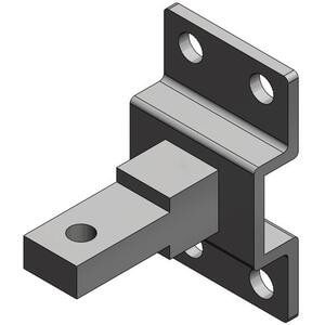 SMC Pneumatics Rod end cap; flat type