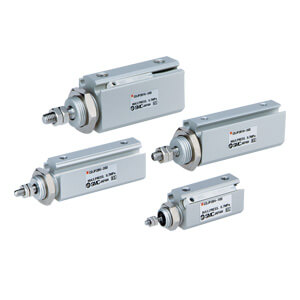 SMC Pneumatics Pin Cylinder; Double Acting Single Rod; 16mm Bore; 5mm Stroke; Single Clevis Mount