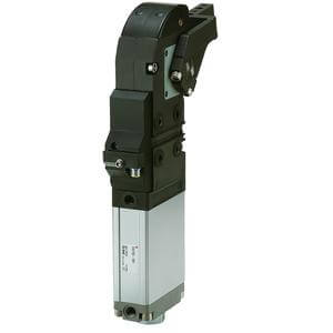 SMC Pneumatics Power Clamp Cylinder; Double Acting; 63mm Bore; 135° Arm Angle; Arm Position Both Sides; Tapped - Side Mount