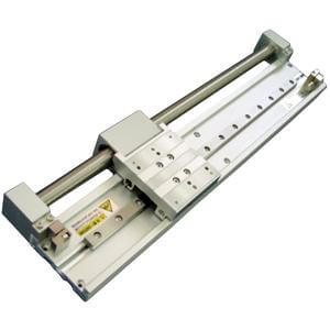 SMC Pneumatics Magnetically Coupled Rodless Cylinder w/ Magnet; Double Acting; 15mm Bore; 250mm Stroke; Basic Mount