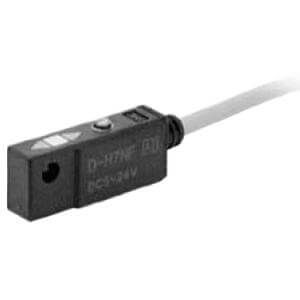 SMC Pneumatics Solid State Auto Switch w/ Diagnostic Output; 4-Wire NPN; Rail Mount;