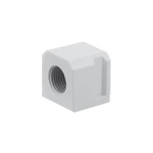 SMC Pneumatics Piping adapter; 3/8 NPT