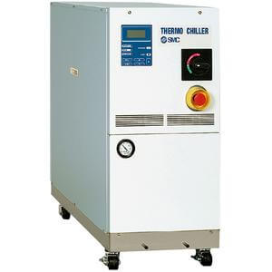 SMC Pneumatics Chiller; 4kW; 200VAC/200-208VAC 3-Phase; Water-Cooled Refrigeration; NPT Thread