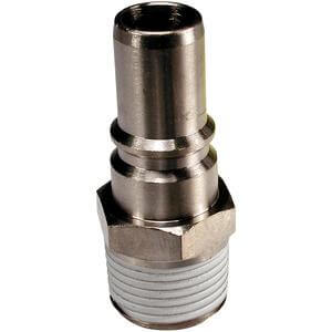 SMC Pneumatics S Coupler Socket - w/ Nut Fitting; 1/4 R/Rc Port; 8mm Tube OD