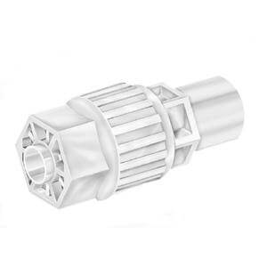 SMC Pneumatics High Purity Hyper Fitting; Straight Adapter; 3/8" OD; 21.3mm Tube OD
